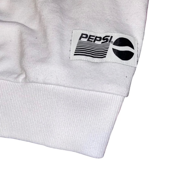 F21 X PEPSI Long Sleeve Quarter Zip Pullover - Picture 4 of 9